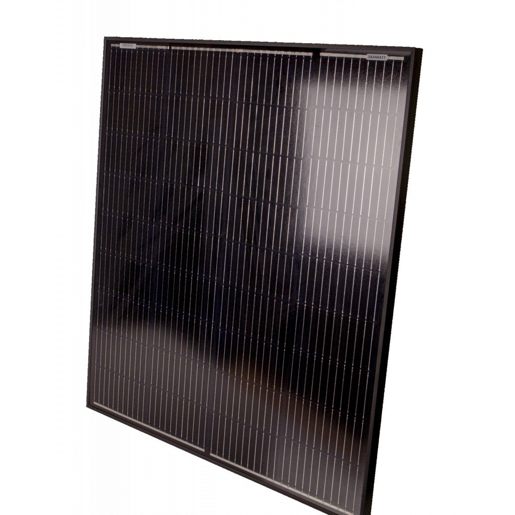 Solpanel mono 130W svart