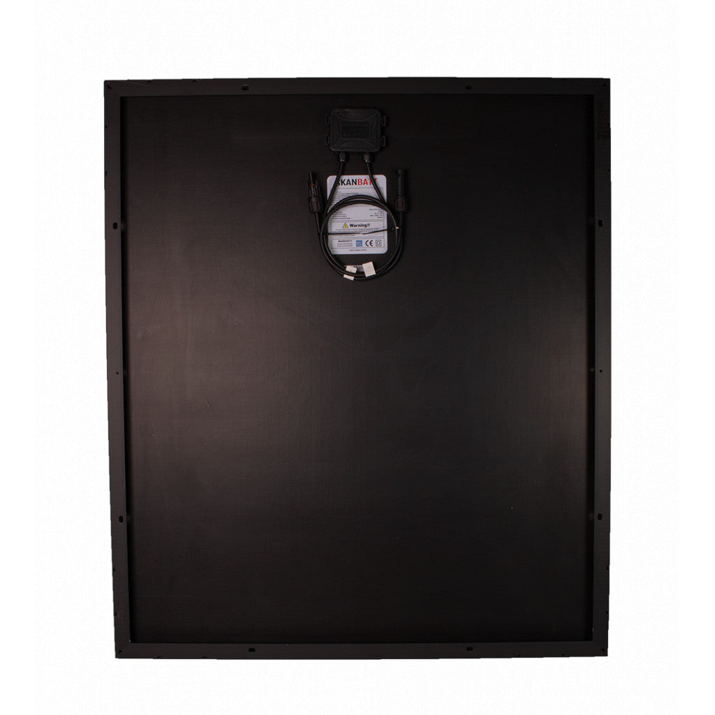 Solpanel mono 130W svart