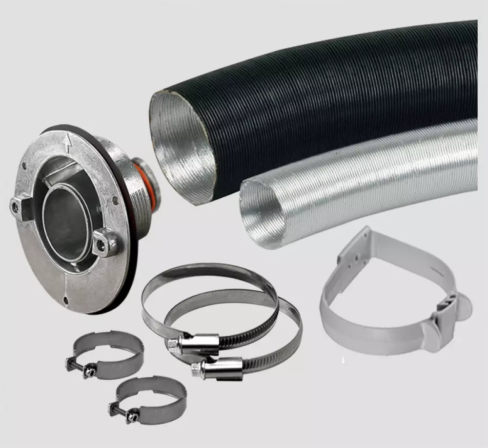 Väggskorstenssats WK 24 för väggtjocklek upp till 20 mm – Truma 39190-04 (bild 2)