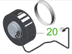 Kondensorfläkt till Aventa compact plus – Truma 40091-00191