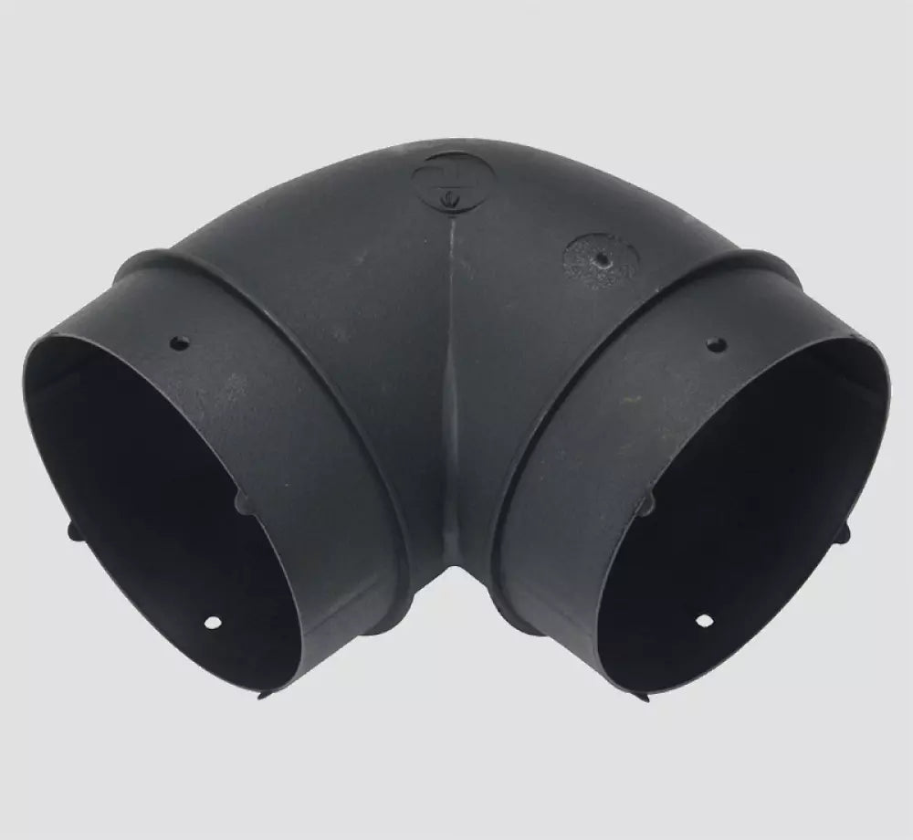 Böj BG, svart, för varmluftsslang Ø 65/72 mm – Truma 40740-01