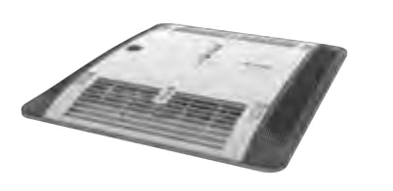 Luftfördelare Aventa small, tele-/basaltgrå – Truma 40801-04 (bild 3)