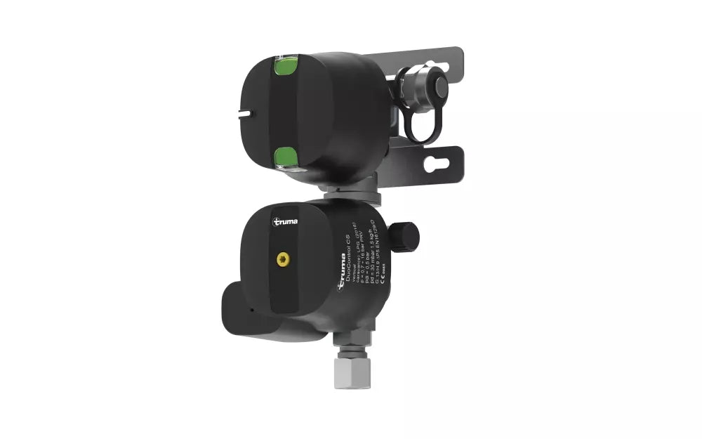 Truma DuoControl CS 30 mbar vertikal – gasregulator med krocksensor – Truma 51611-01 (bild 2)