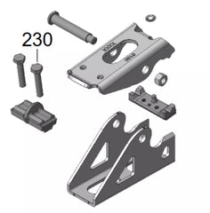 Fästsats komplett till Truma Mover SR, SX, smart A/A4/M – Truma 60040-00459 (bild 2)