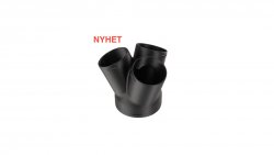 Autoterm förgrening Ø 90-3x60mm