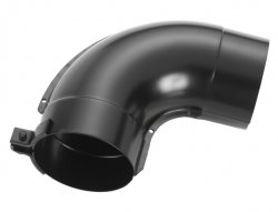 Rörkrök 90° / Ø80 mm, plåt