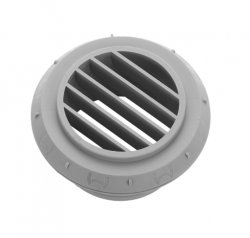 Utsläpp Ø 60mm/90° grå