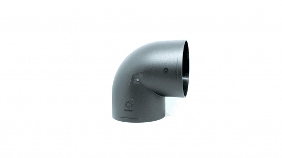 Autoterm 90° bent adapter for air pipe