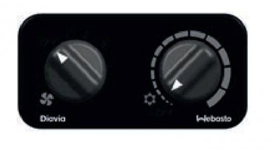 Fan switch with panel for double function