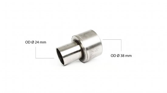 Övergång 24mm till 38mm