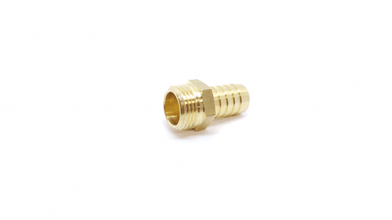 Autoterm 1/2" 18mm mässingsslangadapter