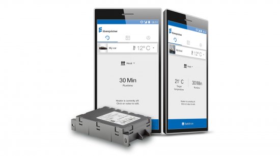 Eberspächer EasyStart Web TP7.1 starta värmaren via en app