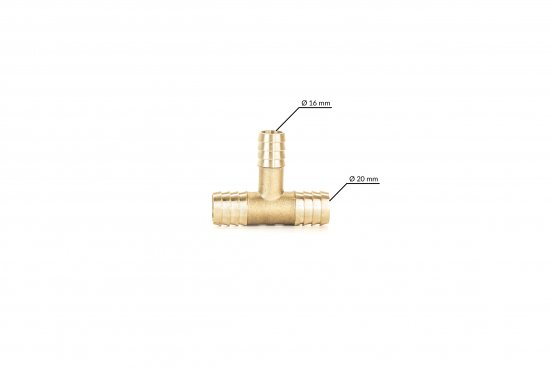 Autoterm T-shaped metal pipe connector