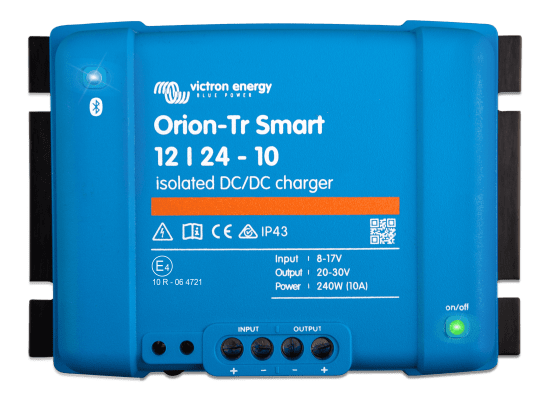 Orion-Tr Smart 12/24-10A (240W) Isolated DC-DC charger