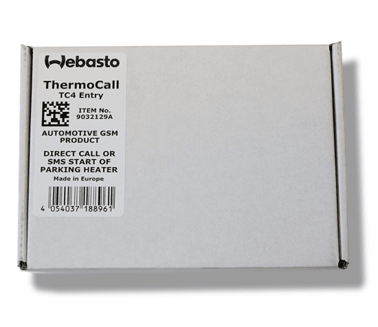 Webasto TC4 Entry Box