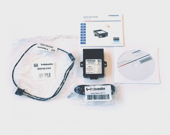 Webasto TC4 Entry uppackad