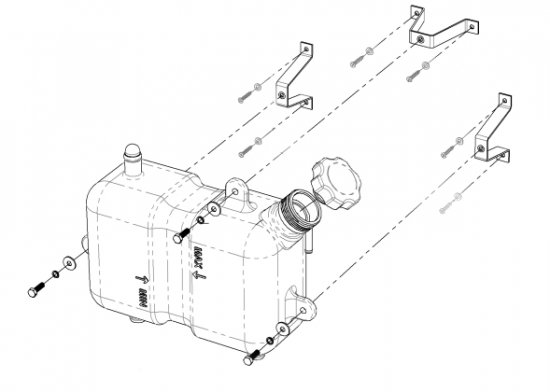 Expansion tank Horizontal