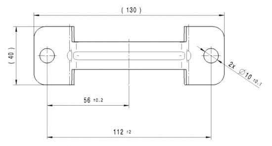Fästfot vattenpump U 4850
