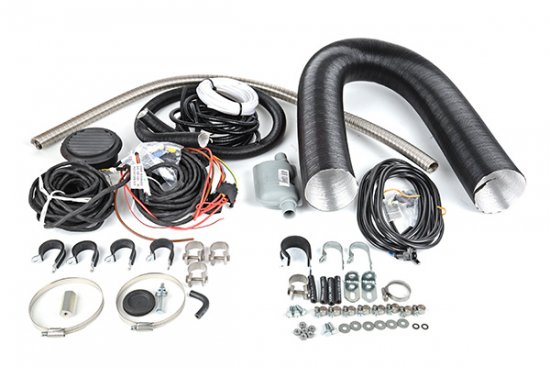 Webasto Air Top komplett värmarsats med inbyggnadsbox