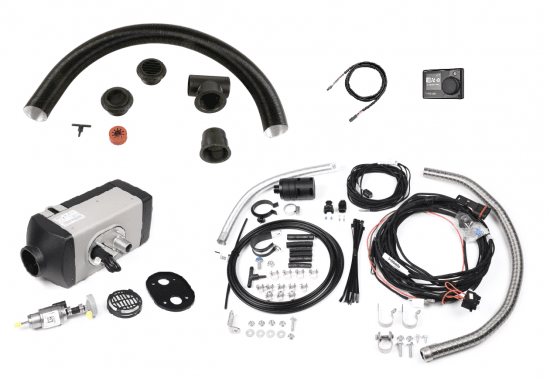 Webasto Air Top 2000 STC for installation in VW Caddy